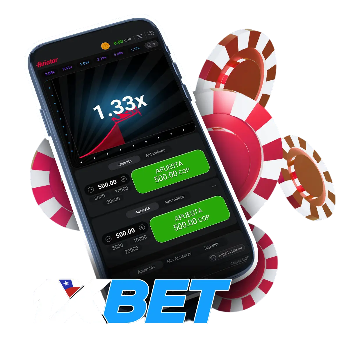 1xBet Casino Chile